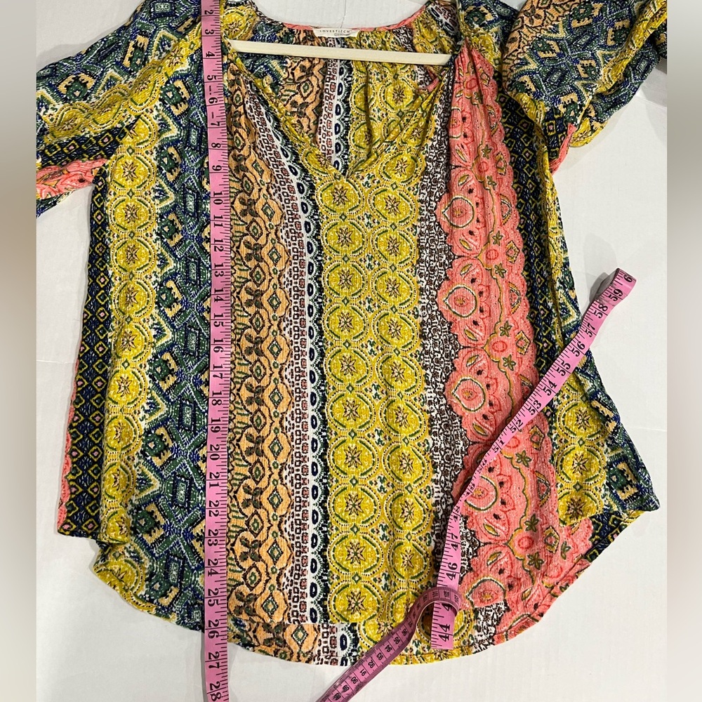Lovestitch Multicolor Bohemian Blouse - Picture 7 of 15